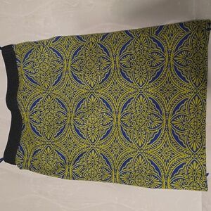 Blue And Green Maeve Skirt Medium